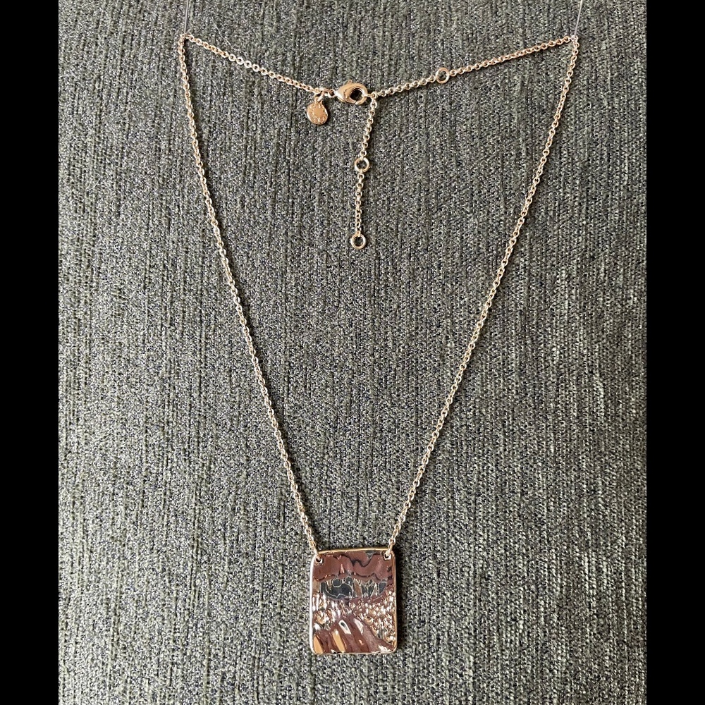 Classic Stamped J. Crew Necklace